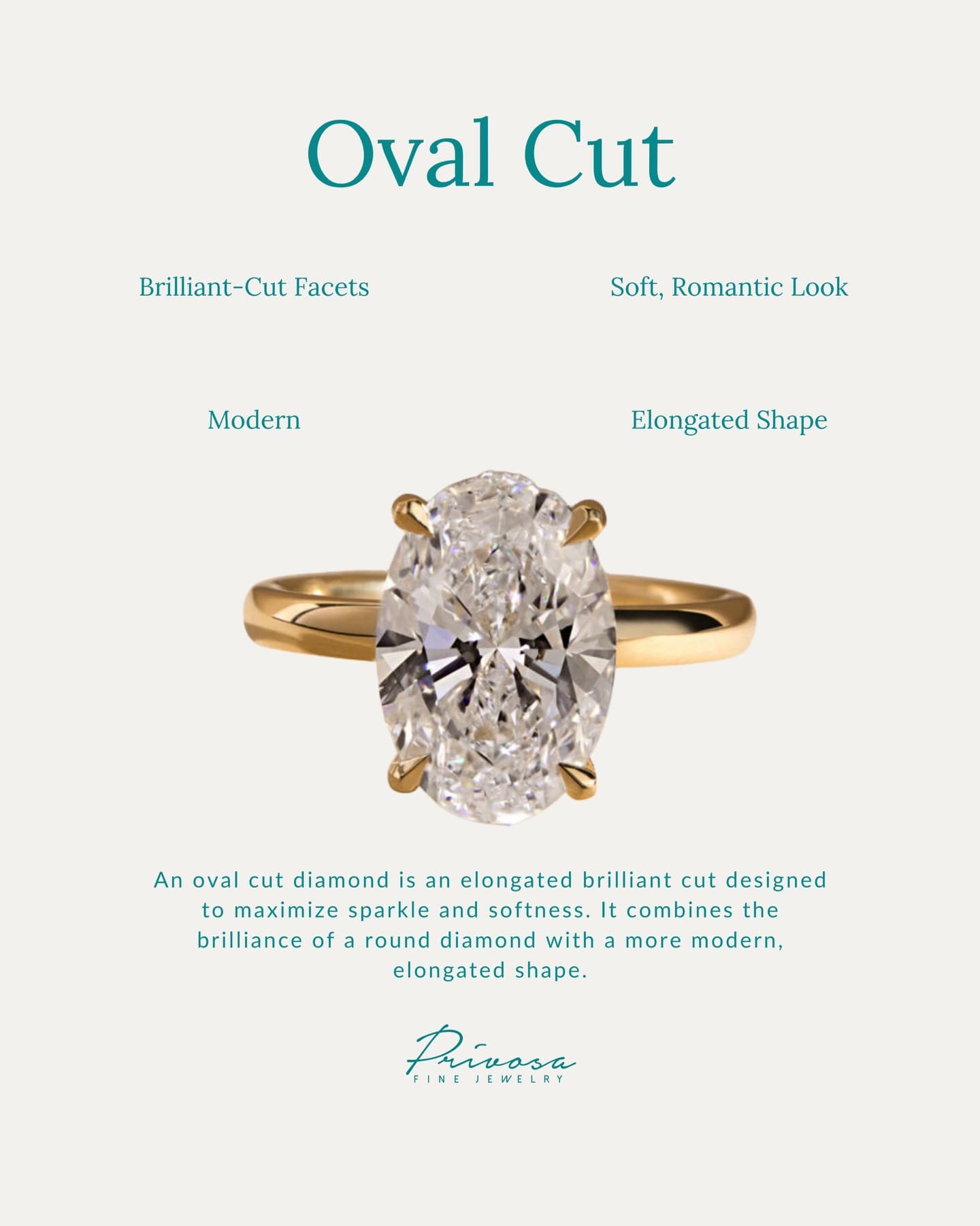 Oval and emerald diamonds, side by side — 2