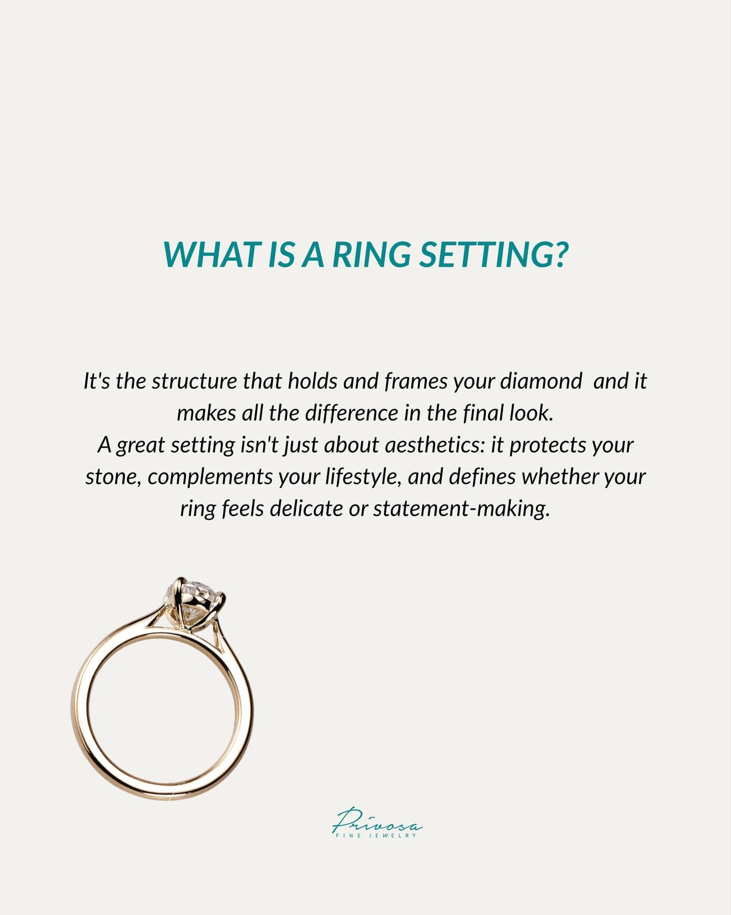 The setting is where a ring's character begins — 2
