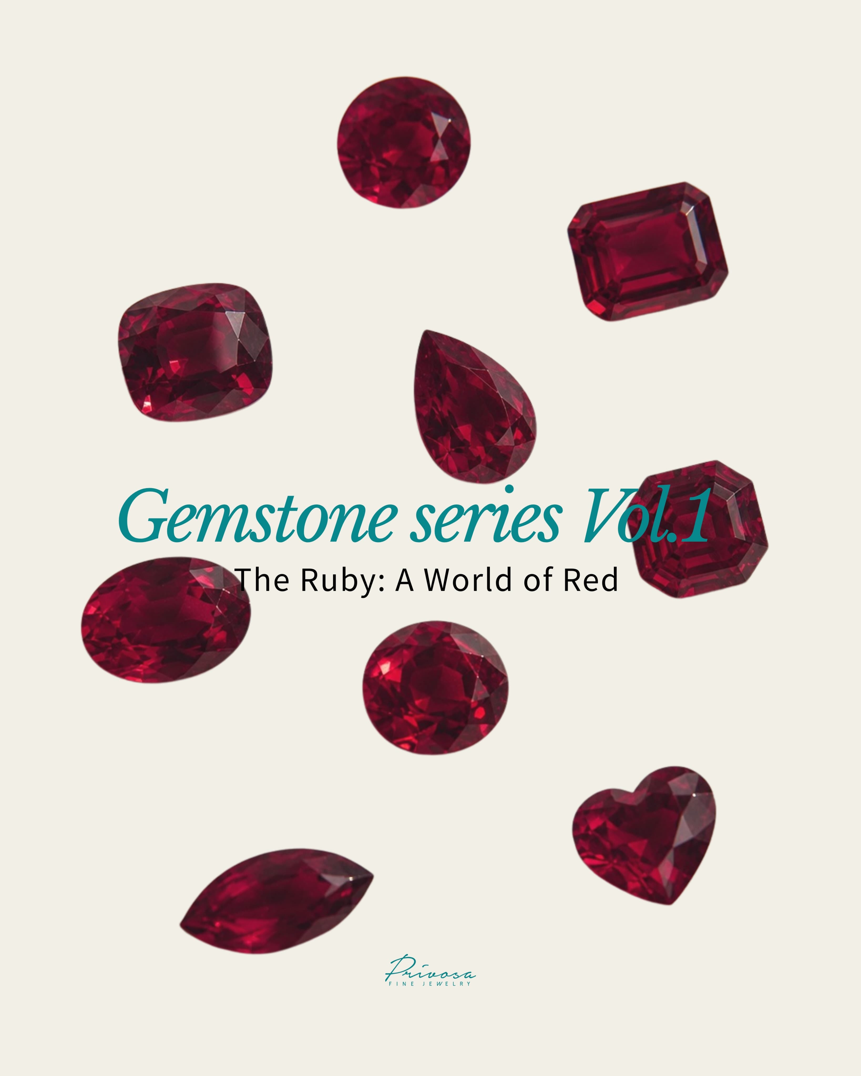 The many reds of ruby, from pigeon blood to orange-red — 1
