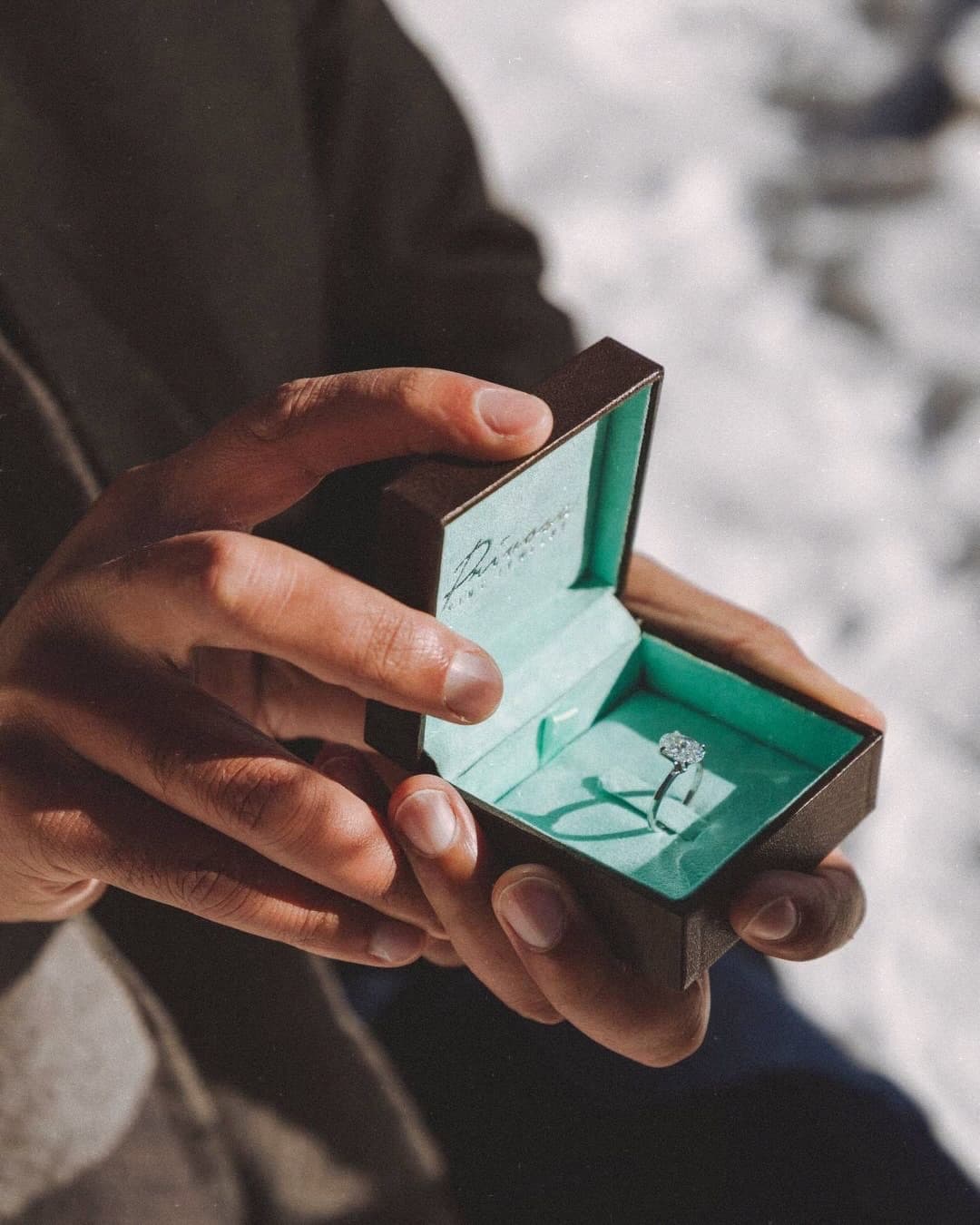 December proposals just hit different A love story written in snow, sealed with… — Privosa couple