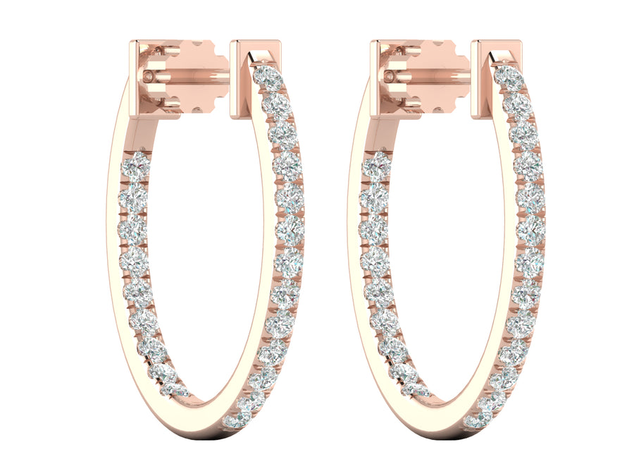 Primrose - Inside-Out Dangle Earrings