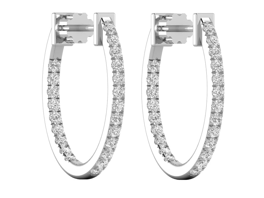 Primrose - Inside-Out Dangle Earrings