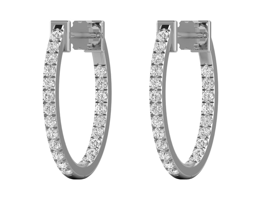 Primrose - Inside-Out Dangle Earrings